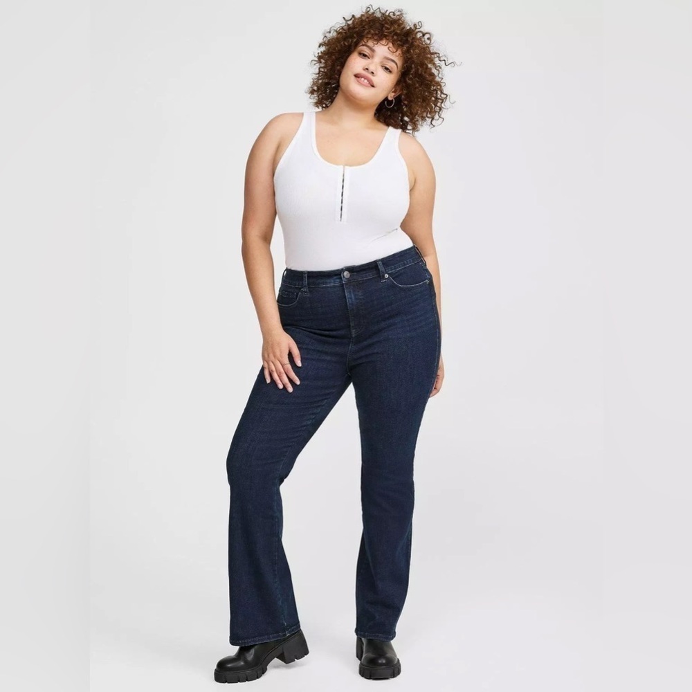 NWT Torrid Trio Dark Indigo Bootcut Jeans 16-20